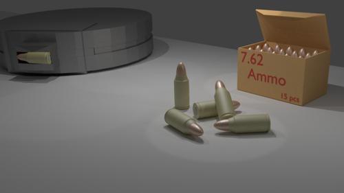 7.62 x 25 mm Bullet preview image
